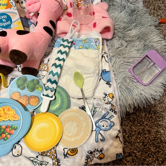 Reborn Baby Girl Doll Cloth Body 3/4 Silicone Vinyl Limbs & Accessories (NEW) - Picture 14 of 15